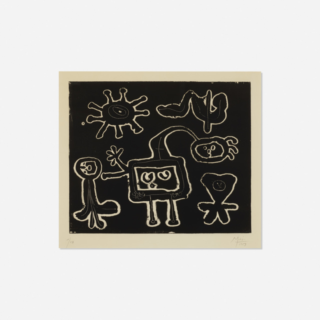 Joan Miró, ‘Plate II from Serie I’, 1953, Rago/Wright