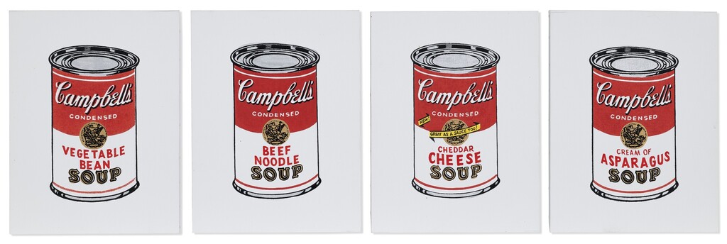 Richard Pettibone - Andy Warhol, '32 Cans of Campbell’s Soup,'