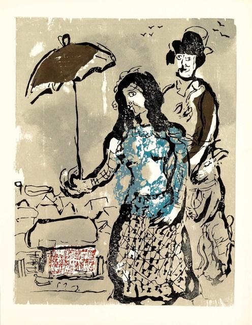 Marc Chagall, ‘Vers la Rive (Poèmes, #4)’, 1968, Martin Lawrence Galleries