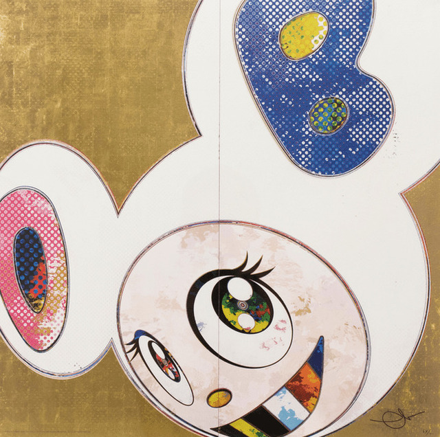 Takashi Murakami, ‘DOB IN PURE WHITE ROBE (PINK AND BLUE)’, 2013, Marcel Katz Art
