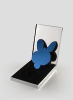 Jeff Koons - Kangaroo mirror box (blue)