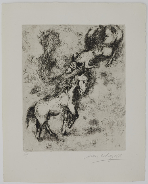 Marc Chagall, ‘The Horse and the Donkey’, 1927-1930, Galerie Fetzer