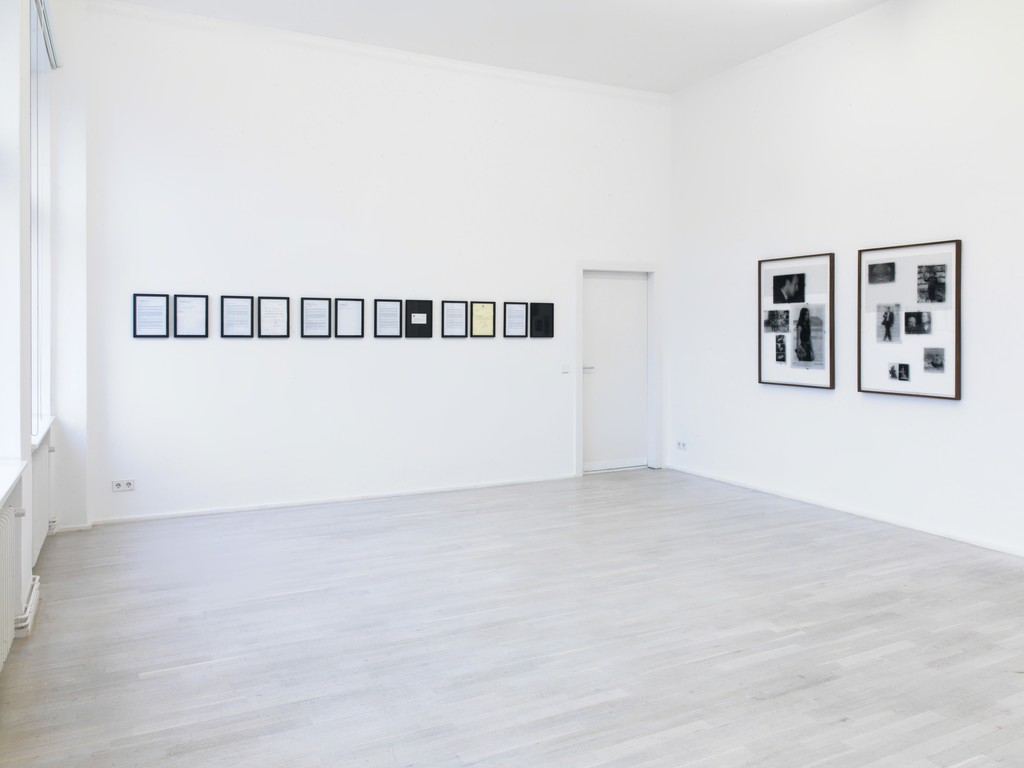 Eric Baudelaire, Installation view of "A Form that Accommodates the Mess", Barbara Wien, Berlin 2016 Eric Baudelaire, Installation view of "A Form that Accommodates the Mess", Barbara Wien, Berlin 2016
