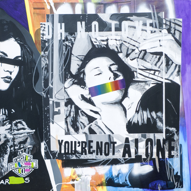 Stuart Semple, ‘OH NO LOVE... YOU'RE NOT ALONE’, 2015, Fabien Castanier Gallery