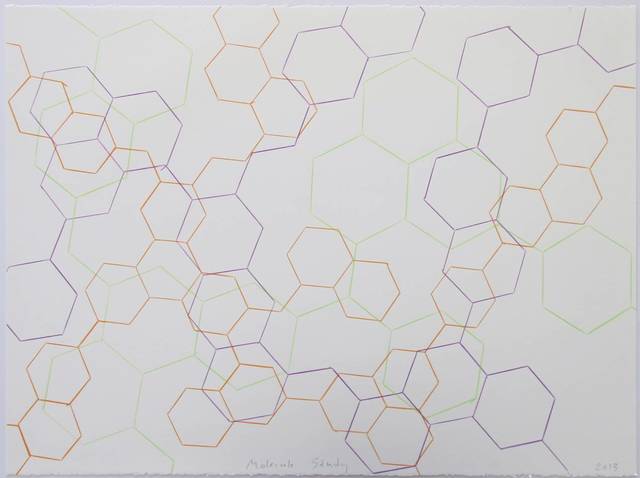 Spencer Finch, ‘Molecule Drawing’, 2013, Berggruen Gallery