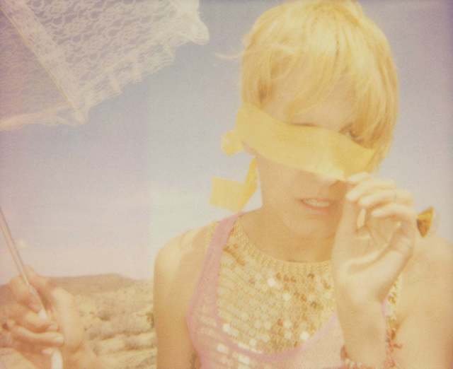 Stefanie Schneider, ‘Heather’s Dream (The Girl behind the White Picket Fence)’, 2013, Photography, Analog C-Print, hand-printed by the artist on Fuji Crystal Archive Paper, based on a Polaroid, not mounted, Instantdreams