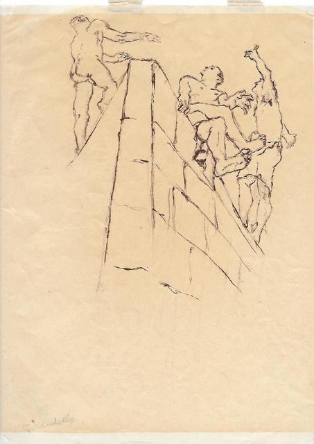 Fausto Pirandello, ‘Figure su un Muro’, 1937-1938, Wallector