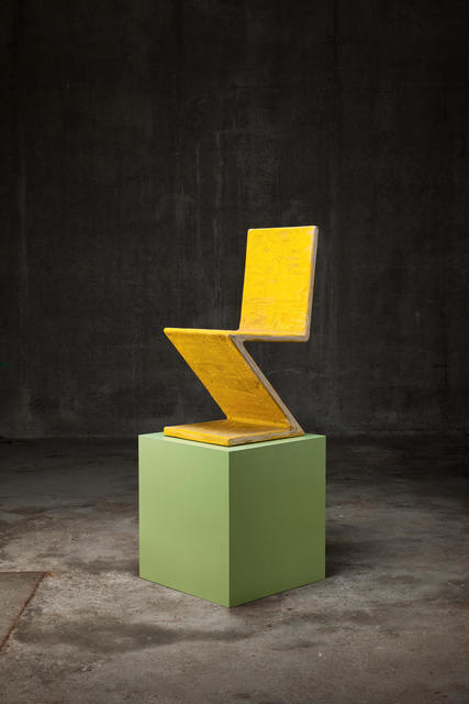 Joep van Lieshout, ‘Zig Zag’, 2015, Sculpture, Wood, Almine Rech