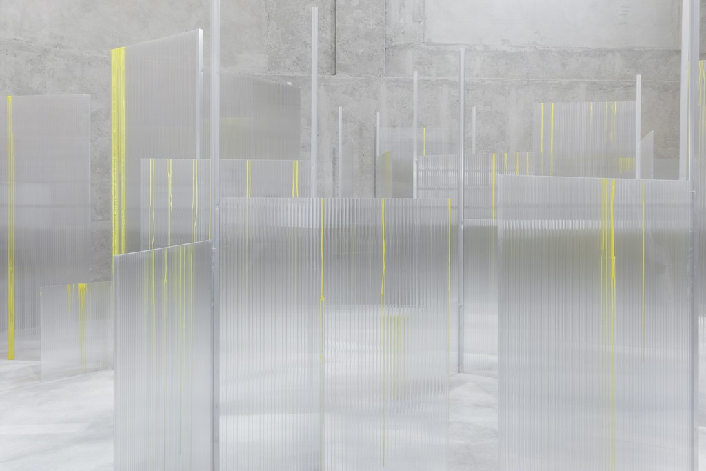 “SLIGHT AGITATION 1/4: Tobias Putrih” View of the exhibition. 20 October 2016 – 22 January 2017. Fondazione Prada, Milan. Tobias Putrih, Obfuscation, 2016. Foto Delfino Sisto Legnani e Marco Cappelletti. Courtesy Fondazione Prada “SLIGHT AGITATION 1/4: Tobias Putrih” View of the exhibition. 20 October 2016 – 22 January 2017. Fondazione Prada, Milan. Tobias Putrih, Obfuscation, 2016. Foto Delfino Sisto Legnani e Marco Cappelletti. Courtesy Fondazione Prada