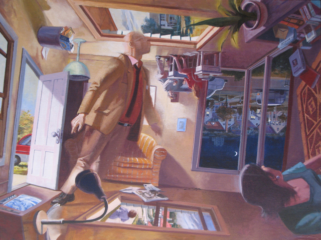 Robert Birmelin, ‘Suburb (Reversible)’, 2002, Painting, Acrylic on canvas, Stanek Gallery