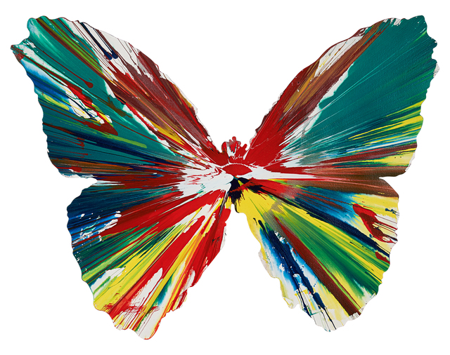 Damien Hirst, ‘Butterfly Spin Painting (Created at Damien Hirst Spin Workshop)’, 2009, Rago/Wright