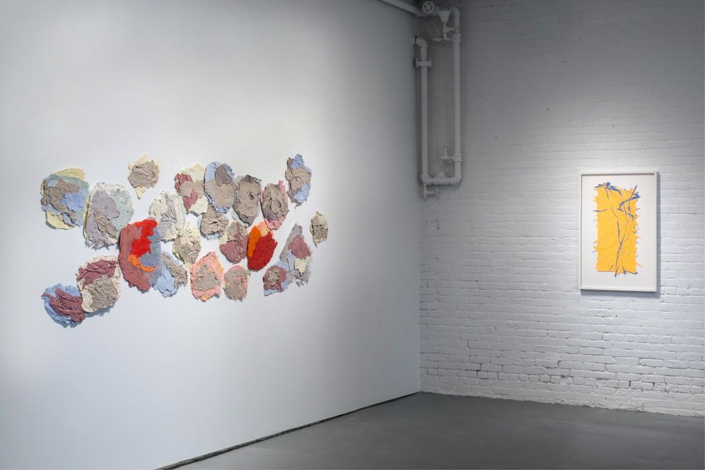Work by Sheila Crider and Sanda Iliescu in MÉNAGE at PROTO Gallery. Work by Sheila Crider and Sanda Iliescu in MÉNAGE at PROTO Gallery.