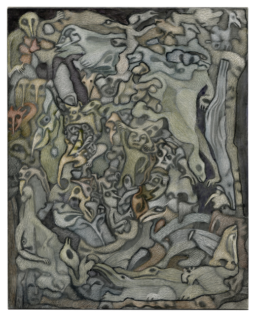 Peter Wickenden, ‘untitled’, Painting, Pigment on scratchboard, FRED.GIAMPIETRO Gallery