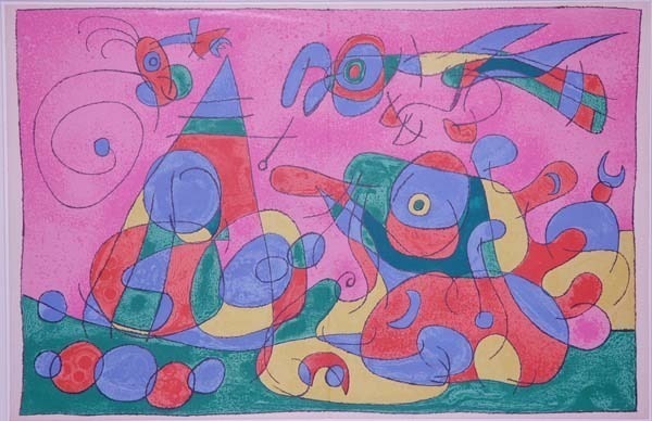 Joan Miró, ‘IX. Ubu Roi: Le Trésor et la Mère Ubu’, 1966, Contessa Gallery