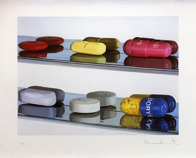 Damien Hirst | SIX PILLS (LARGE) (2004) | Artsy