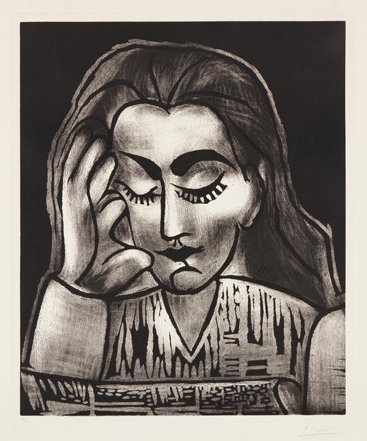 Pablo Picasso, ‘Jacqueline lisant (Jacqueline Reading)’, 1962, Phillips