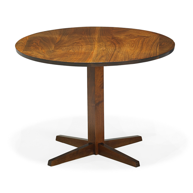 George Nakashima, ‘Pedestal table, New Hope, PA’, 1967, Rago/Wright