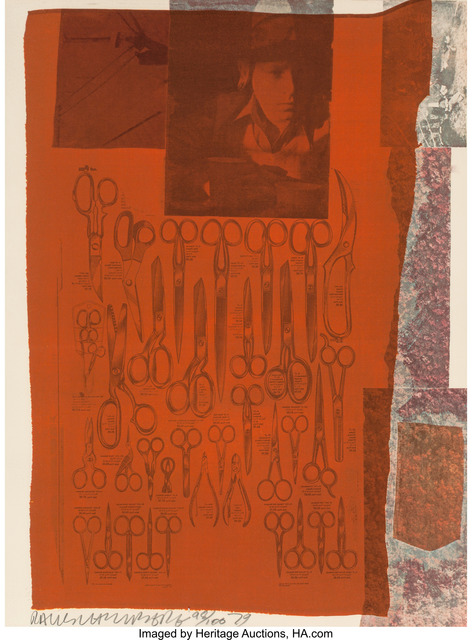 Robert Rauschenberg, ‘More Distant Visible Part of the Sea, from Suite of Nine Prints’, 1979, Heritage Auctions