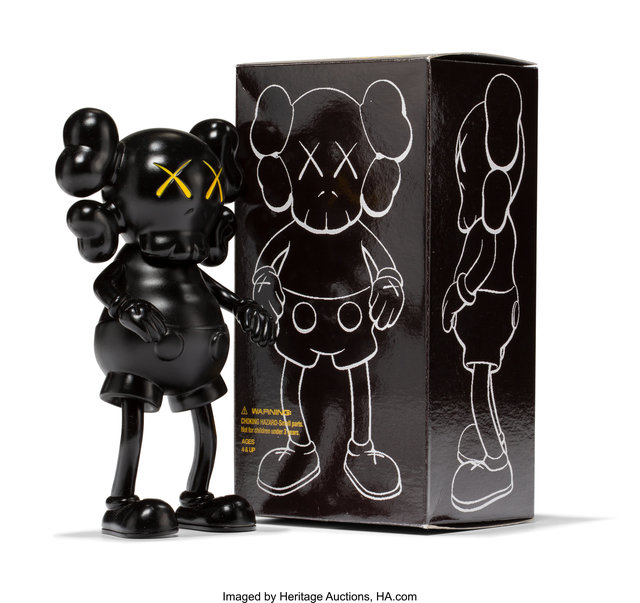 KAWS, ‘Companion (Black)’, 1999, Heritage Auctions