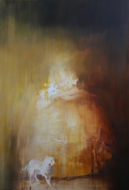 Jake Wood-Evans, ‘Portrait of Queen Charlotte, after Gainsborough’, 2019, Unit London