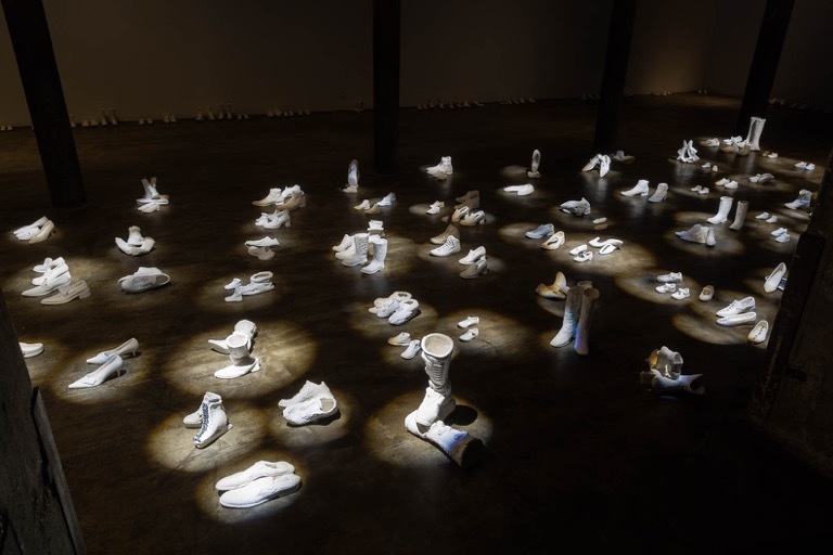 Ron Baron Beyond-Beyond. Photo Courtesy of Smack Mellon. Image by Etienne Frossard. Installation view. Ron Baron Beyond-Beyond. Photo Courtesy of Smack Mellon. Image by Etienne Frossard. Installation view.