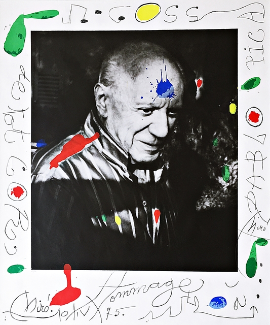 Joan Miró, ‘Hommage à Picasso (Homage to Picasso)’, 1975, Alpha 137 Gallery