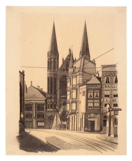 Carl Grossberg, ‘Amsterdam’, 1925, Galerie Michael Hasenclever