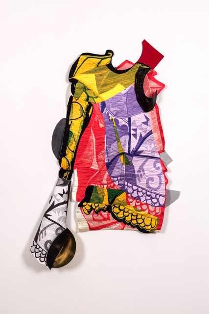 Sally Smart, ‘Assemblage Embroidery #4 (Yellow Chout)’, 2015-2016, Postmasters Gallery
