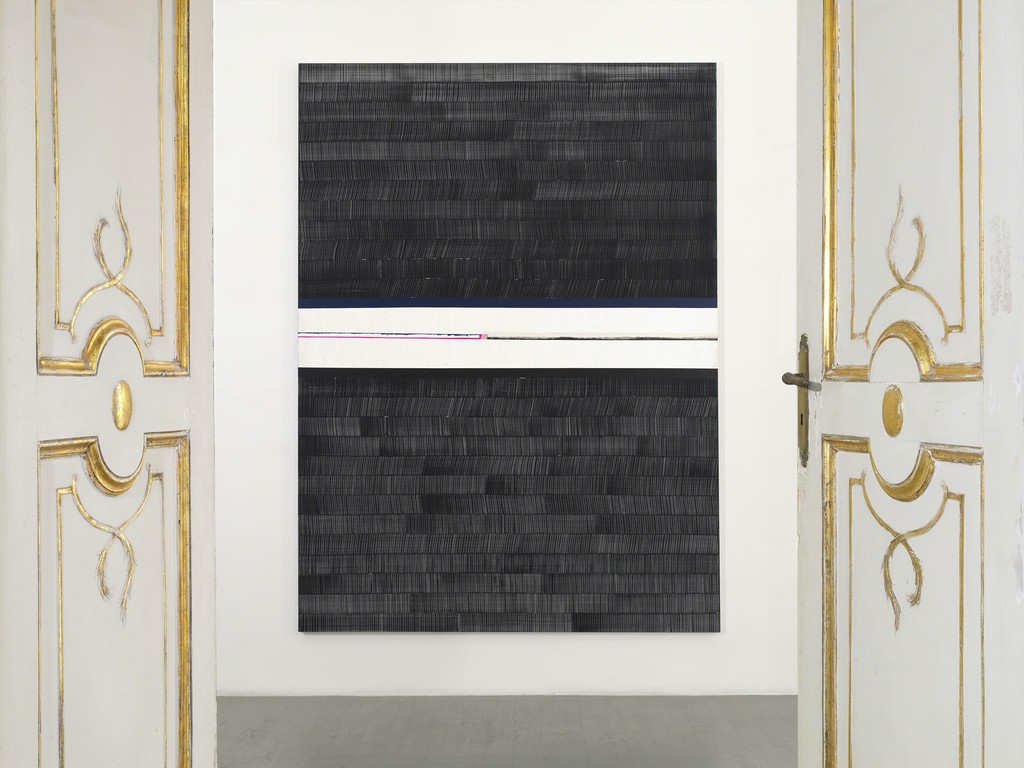 Juan Uslé - Pedramala - partial view of the exhibition - December 2018 – Galleria Alfonso Artiaco, Napoli - photo credit: Luciano Romano Juan Uslé - Pedramala - partial view of the exhibition - December 2018 – Galleria Alfonso Artiaco, Napoli - photo credit: Luciano Romano
