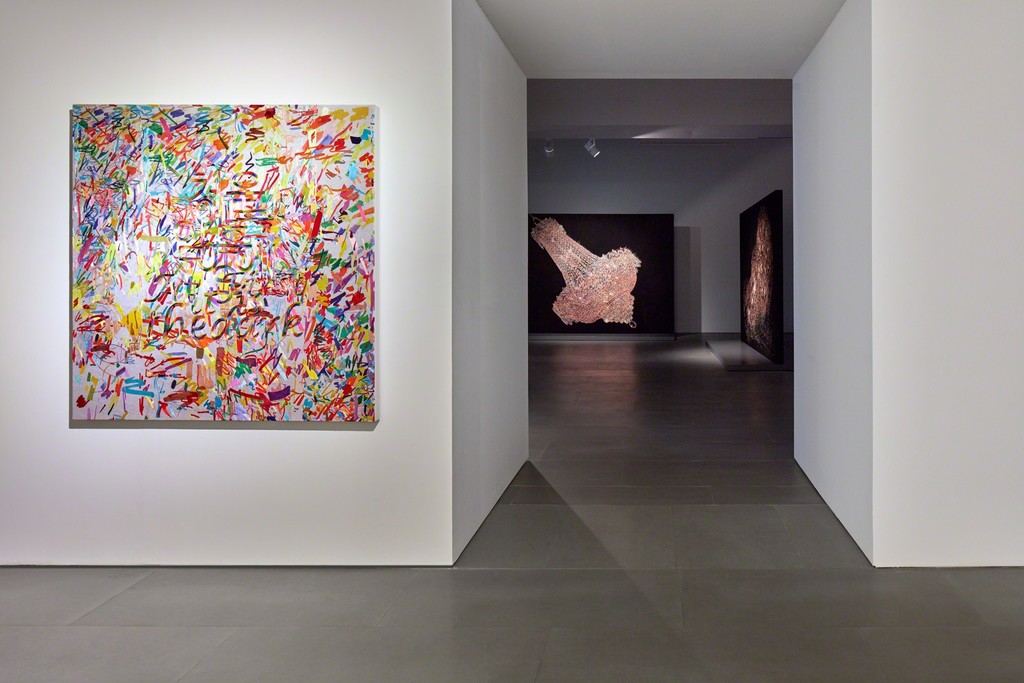 Kyungah Ham, exhibition view at carlier | gebauer, 2017. Courtesy of the artist and carlier | gebauer. Kyungah Ham, exhibition view at carlier | gebauer, 2017. Courtesy of the artist and carlier | gebauer.