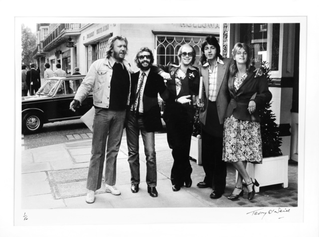 Terry O'Neill, ‘Elton Seeing Old Friends, London’, 1976, Chiswick Auctions