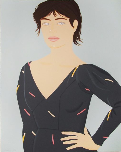 Alex Katz, ‘Gray Dress (Laura)’, 1992, Hamilton-Selway Fine Art