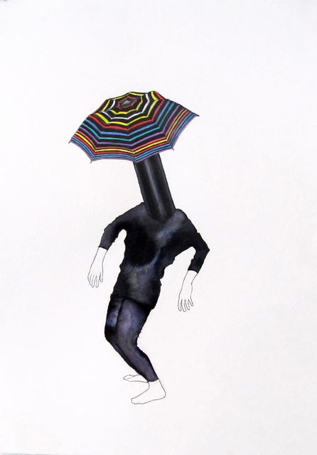 Alice Gibney, ‘Umbrella-Head (Wise class clown)’, 2015, Massey Klein Gallery