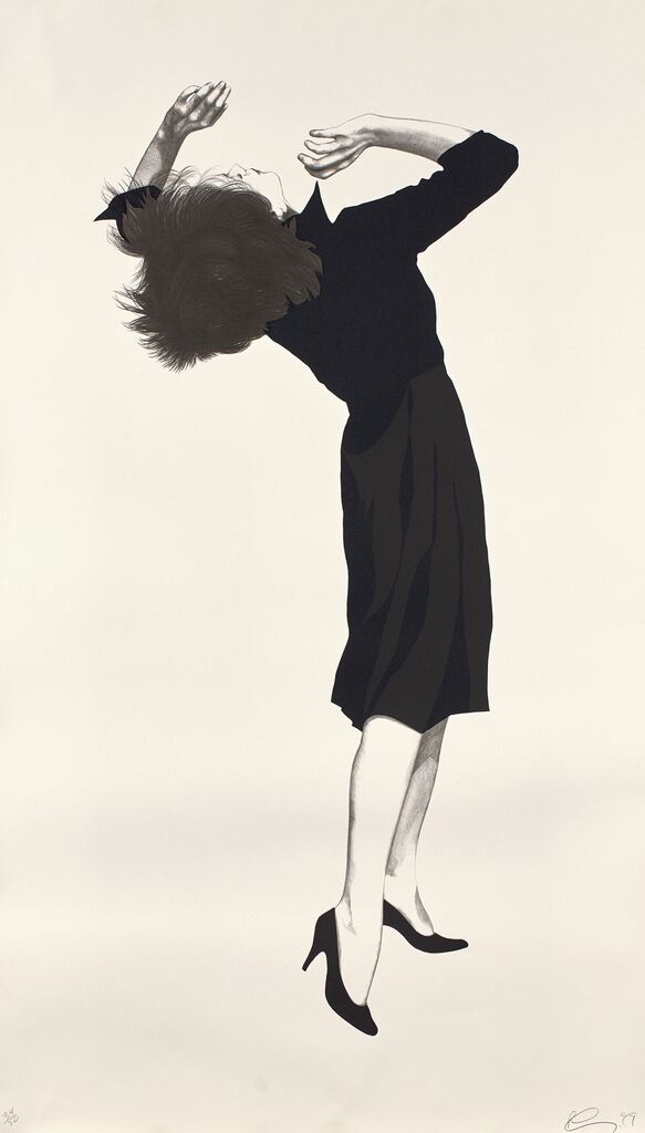 Robert Longo - Ellen, from Men in the Cities