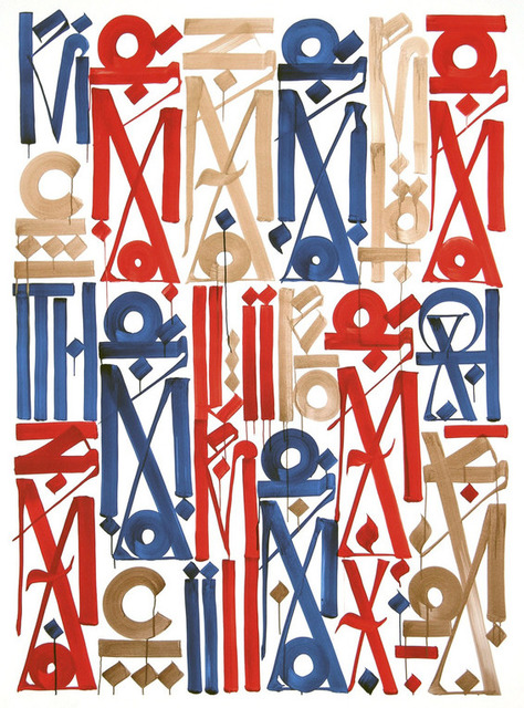 RETNA, ‘Braddock Tiles’, 2013, Dope! Gallery