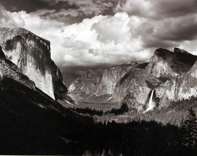 Ansel Adams, ‘Thunderstorm, Yosemite Valley’, 1945, Photography, Silver print, Robert Mann Gallery