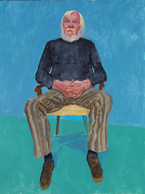David Hockney, ‘John Baldessari’, 13th-16th December 2013, Royal Academy of Arts