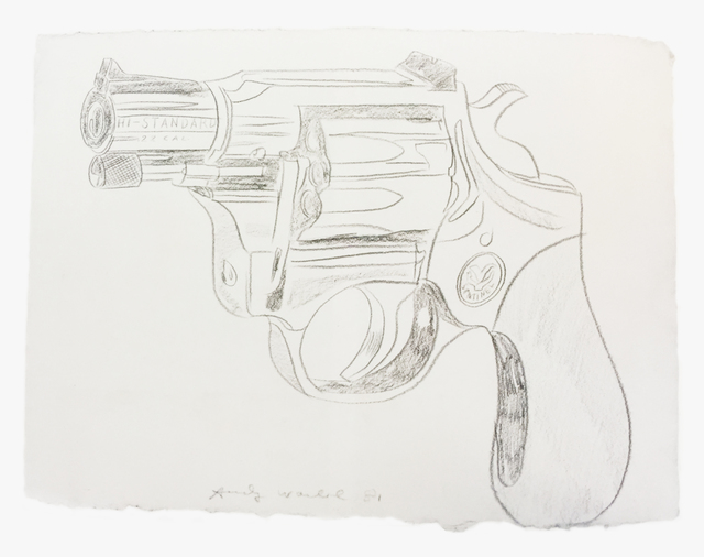 Andy Warhol, ‘Gun’, 1981, Mirat