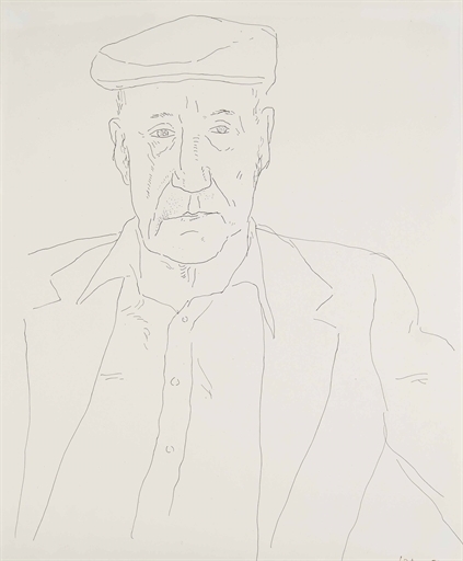 David Hockney, ‘William Burroughs’, Christie's