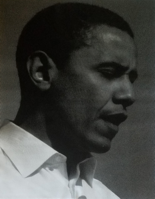 , 'Obama- Black and White With Diamond Dust, 2008,' , Long-Sharp Gallery