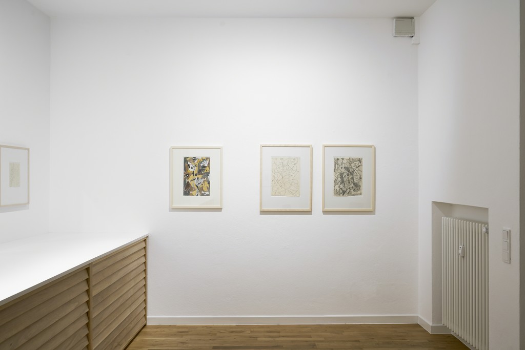 E. W. Nay, 1948-1951, exhibition view, Jahn und Jahn, 2018, © VG Bild-Kunst, Bonn E. W. Nay, 1948-1951, exhibition view, Jahn und Jahn, 2018, © VG Bild-Kunst, Bonn