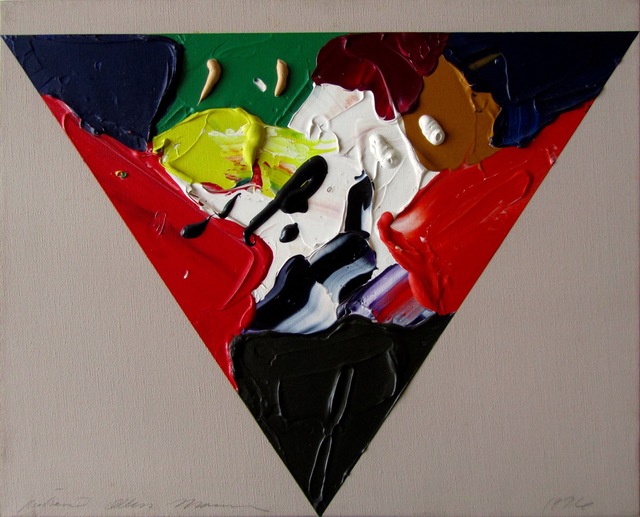 Richard Allen Morris, ‘Painters Shield II’, 1976, Painting, Acrylic on canvas, Riva di Morcote Fine Arts