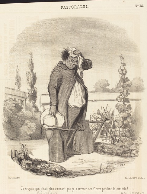 Honoré Daumier, ‘Je croyais que c'était plus amusant que ça...’, 1845, National Gallery of Art, Washington, D.C.