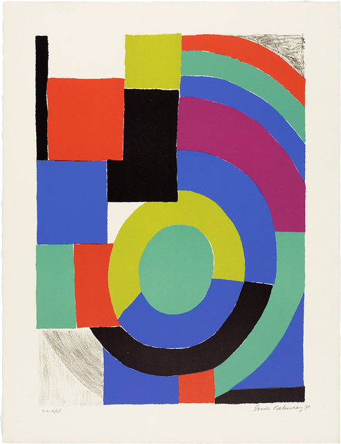 Sonia Delaunay, ‘La Verte’, 1970, Doyle