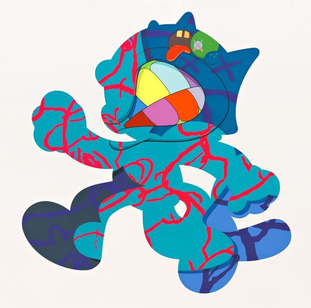 KAWS, ‘Ankle Bracelet ’, 2017, Painting, Screenprint on Saunders Waterford 425gm HP HI White, Joshua Liner Gallery