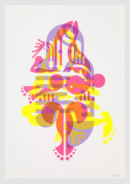 Ryan McGinness, ‘Mother & Child (Monoprint #48)’, 2015, Lower East Side Printshop