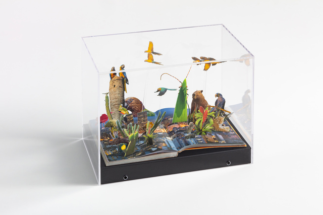Daniel Escobar, ‘Cidade de São Paulo (Parque Nacional)’, 2020, Sculpture, Collage on travel guide, Zipper Galeria