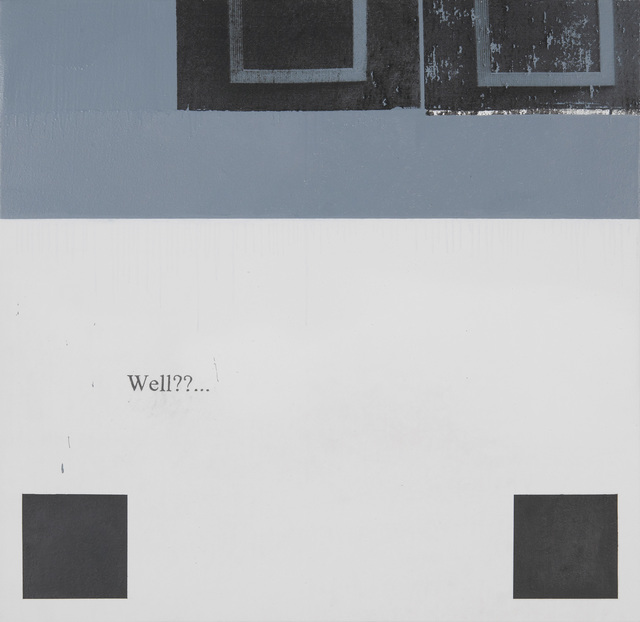 Julião Sarmento, ‘Frames Grey Squares’, 2013, Galería Joan Prats