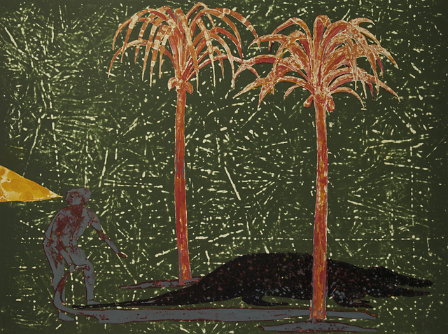 Stephen Chambers, ‘Stealing Shadows No.4’, 2018, Paupers Press
