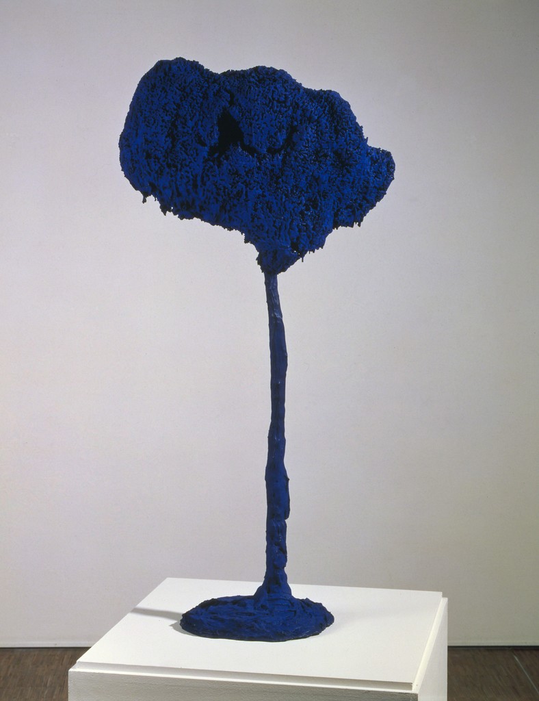 Yves Klein Tree, Large Blue Sponge (SE 71) (1962) Artsy